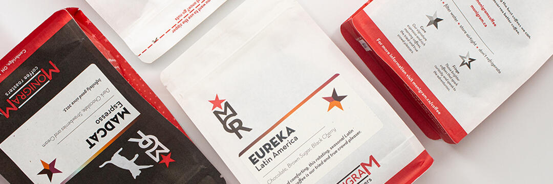 MONIGRAM COFFEE ROASTERS | Packaging and branding for a local staple
